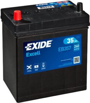 Exide Excell 35Ah 240A 187x127x220+-