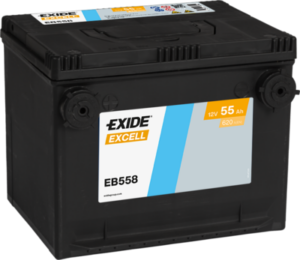 Exide Excell 55Ah 620A 230x180x186+- USA