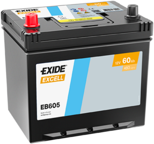 Exide Excell 60Ah 390A 230x172x220+-