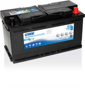 Exide DualAGM 92Ah 850CCA 353x175x190-+