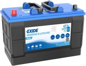 Exide Dual 120Ah 760CCA 350x175x235+-