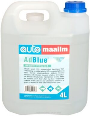 AdBlue valamisotsikuga 4L