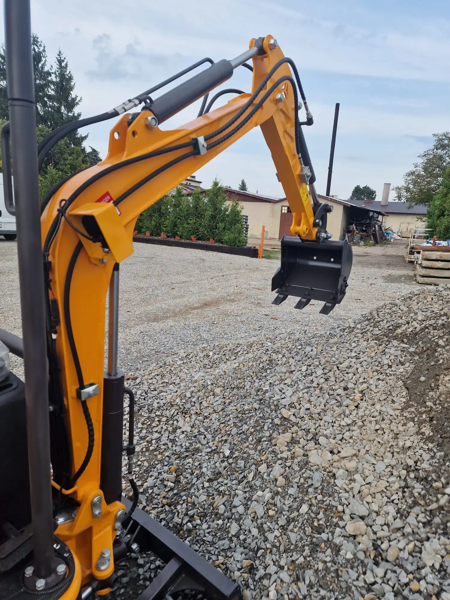 Berger Kraus miniekskavaator BK1200AS 3