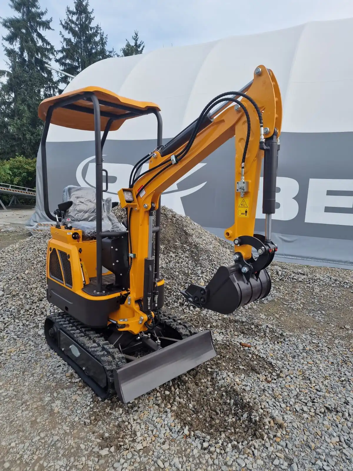 Berger Kraus miniekskavaator BK1200AS 4