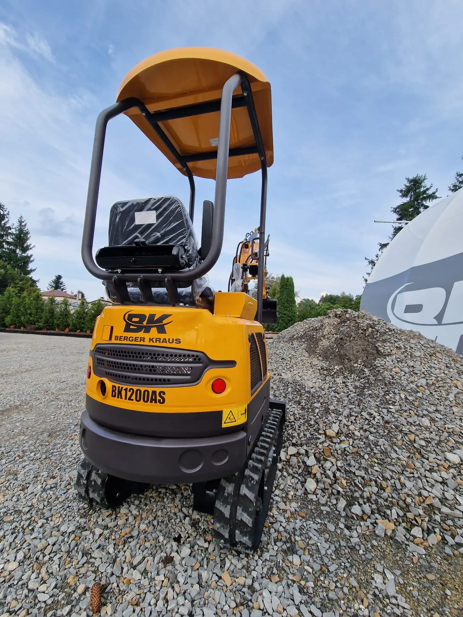 Berger Kraus miniekskavaator BK1200AS 7