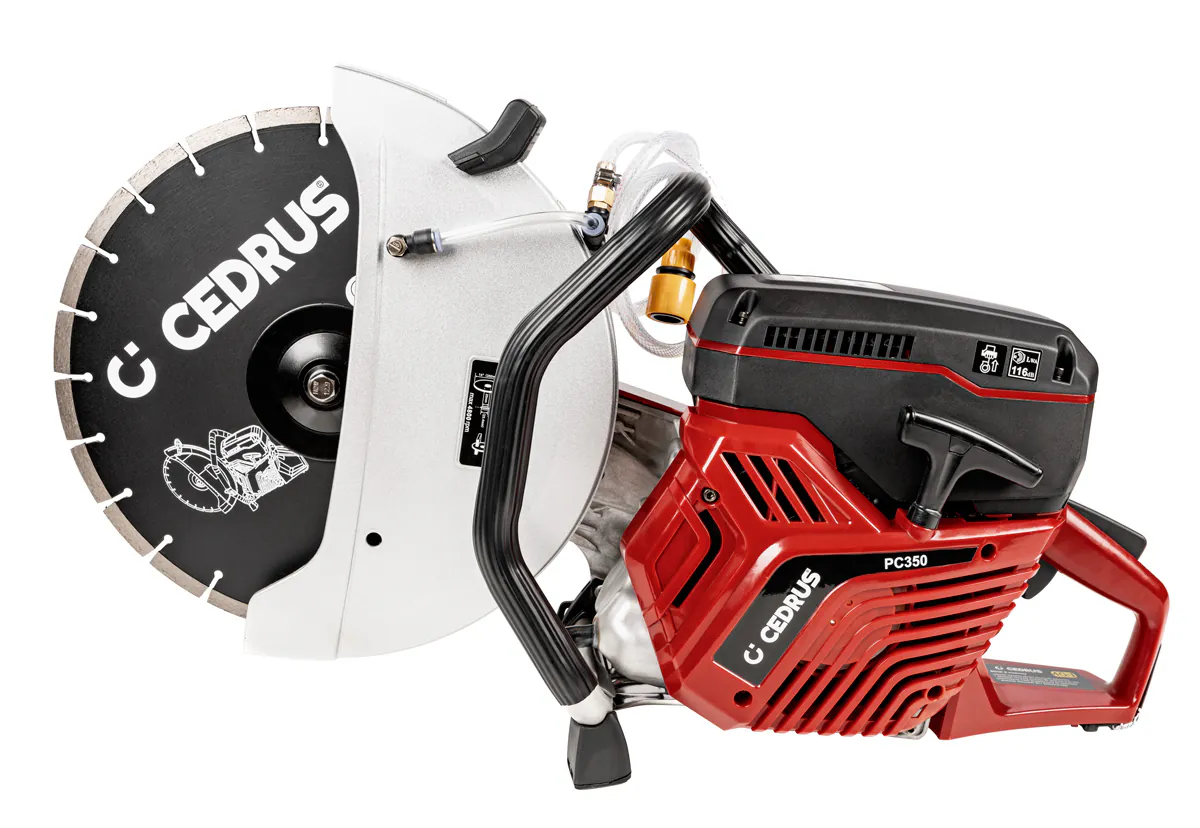 Cedrus bensiinimootoriga betoonilõikur CEDPC350 1