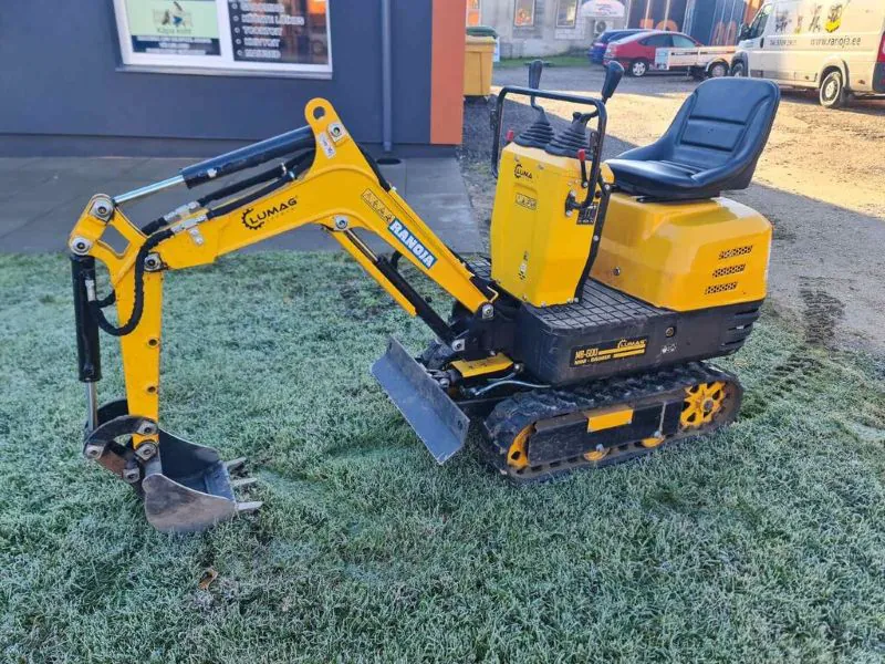 miniekskavaator kerghaagisele