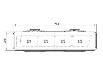 LED päevasõidutuli 12-24V