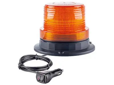 Vilkur LED 10-30V Kollane vilkur koos pistikuga 12v