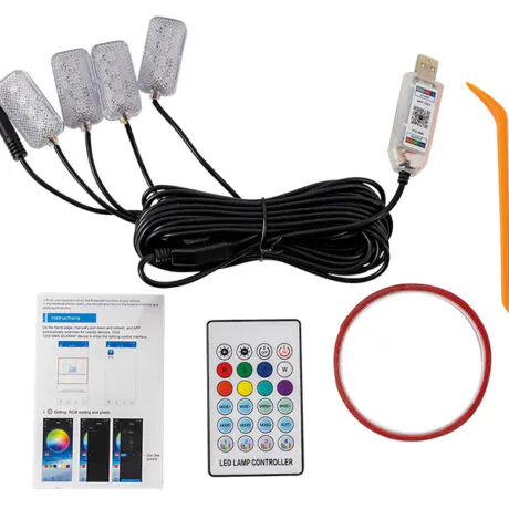 LED RGB sisetulekomplekt USB