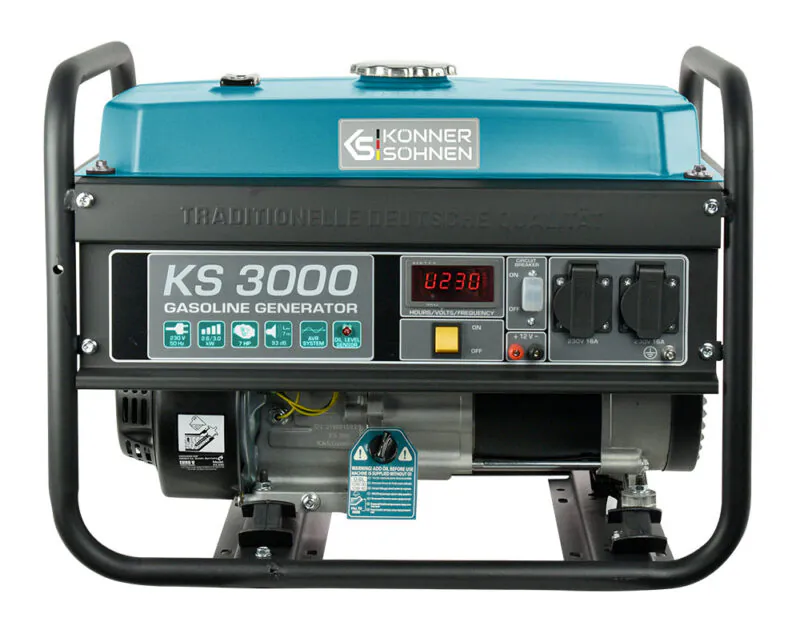 Bensiinigeneraator Könner & Söhnen KS 3000