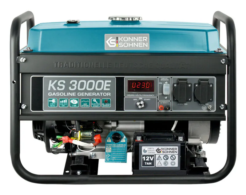 Bensiinigeneraator Könner & Söhnen KS 3000E