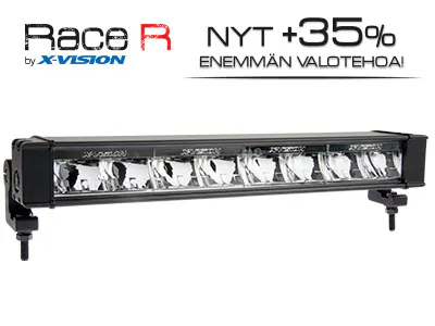 X-VISION Race R8 lisatuli ledtuli ralliautodele