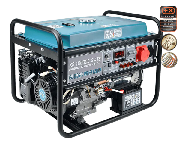 Bensiinigeneraator Könner & Söhnen KS 10000E-3 ATS