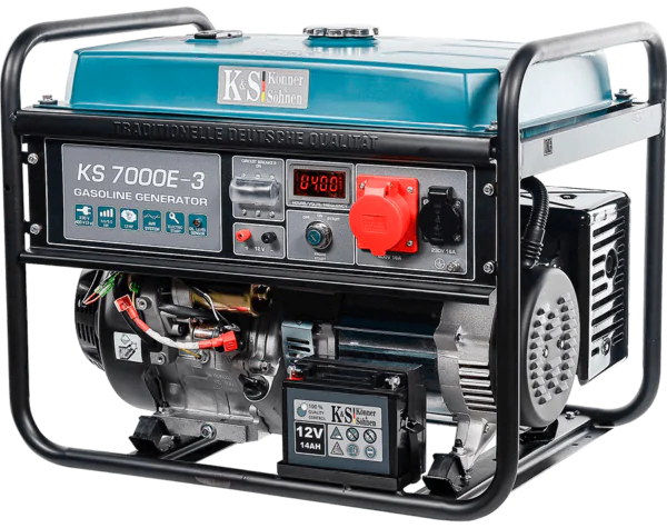 Bensiinigeneraator Könner & Söhnen KS 7000E-3