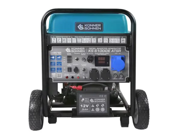 Diisel-Invertergeneraator Könner & Söhnen KS 6100iDE ATSR