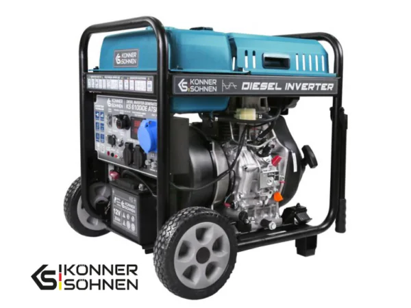 Diisel-Invertergeneraator Könner & Söhnen KS 6100iDE ATSR