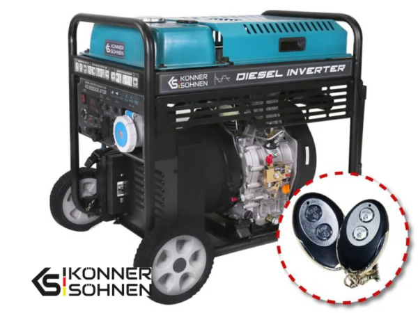 Diisel-Invertergeneraator Könner & Söhnen KS 9500iDE ATSR