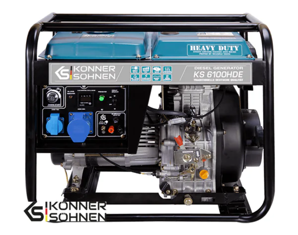 Diiselgeneraator Könner & Söhnen KS 6100HDE (EURO V)