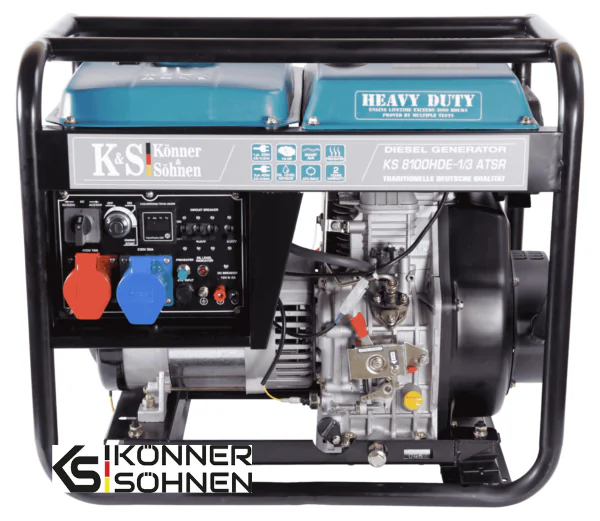 Diiselgeneraator Könner & Söhnen KS 8100HDE-1/3 ATSR