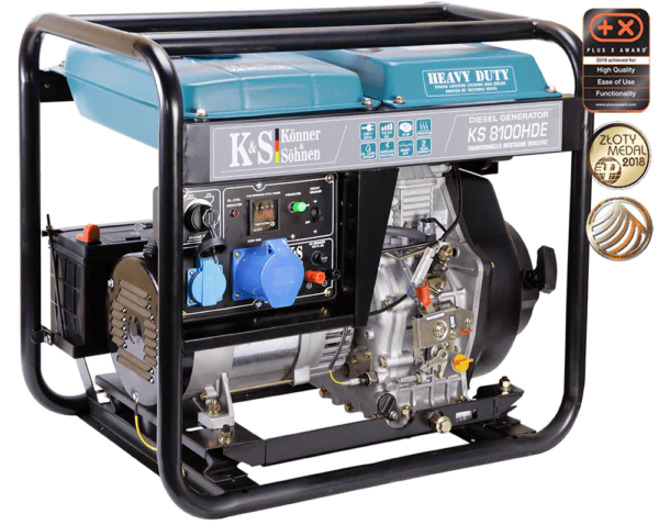 Diiselgeneraator Könner & Söhnen KS 8100HDE (EURO V)
