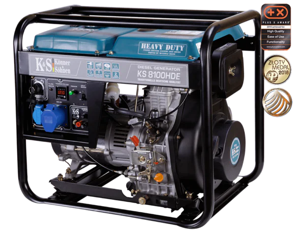 Diiselgeneraator Könner & Söhnen KS 8100HDE (EURO V)