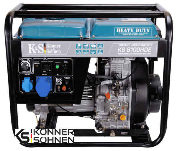 Diiselgeneraator Könner & Söhnen KS 8100HDE (EURO V)
