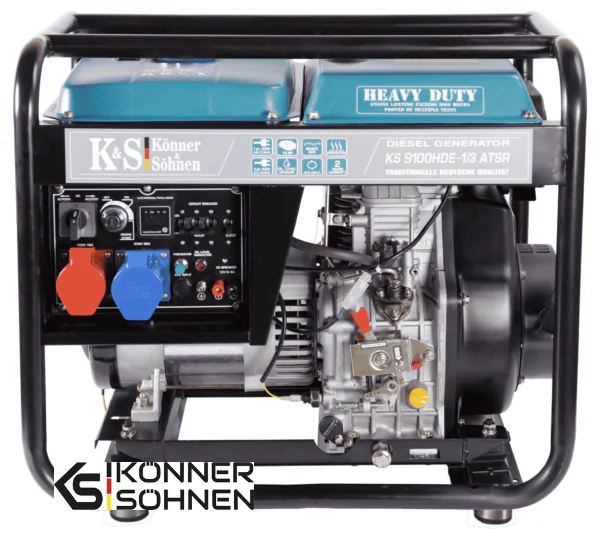 Diiselgeneraator Könner & Söhnen KS 9100HDE-1/3 ATSR