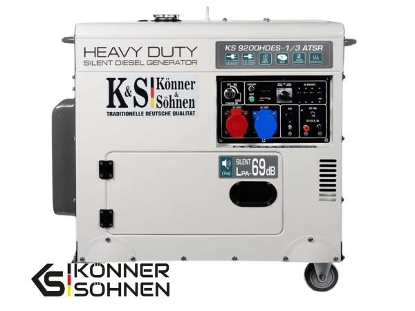 Diiselgeneraator Könner & Söhnen KS 9200HDES-1/3 ATSR
