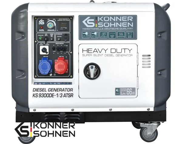 Diiselgeneraator Könner & Söhnen KS 9300DE-1/3 ATSR