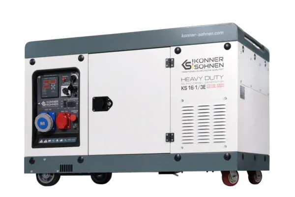 Kahesilindriline diiselgeneraator Könner & Söhnen KS 16-1/3E