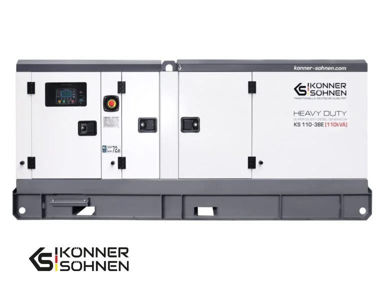 Kolmefaasiline diisel generaator Könner & Söhnen KS 110-3BE