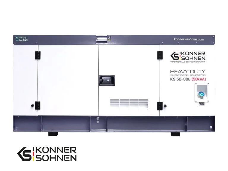Kolmefaasiline diisel generaator Könner & Söhnen KS 50-3BE
