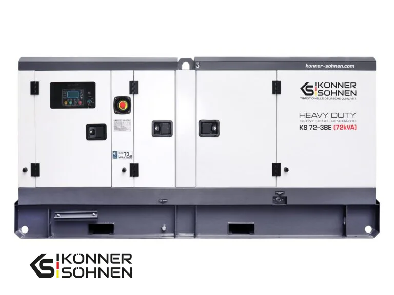Kolmefaasiline diisel generaator Könner & Söhnen KS 72-3BE