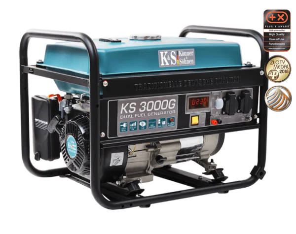 LPG/Bensiinigeneraator Könner & Söhnen KS 3000G