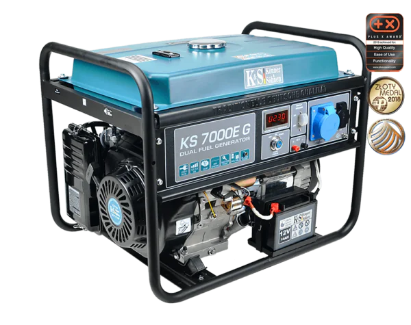 LPG/Bensiinigeneraator Könner & Söhnen KS 7000E G