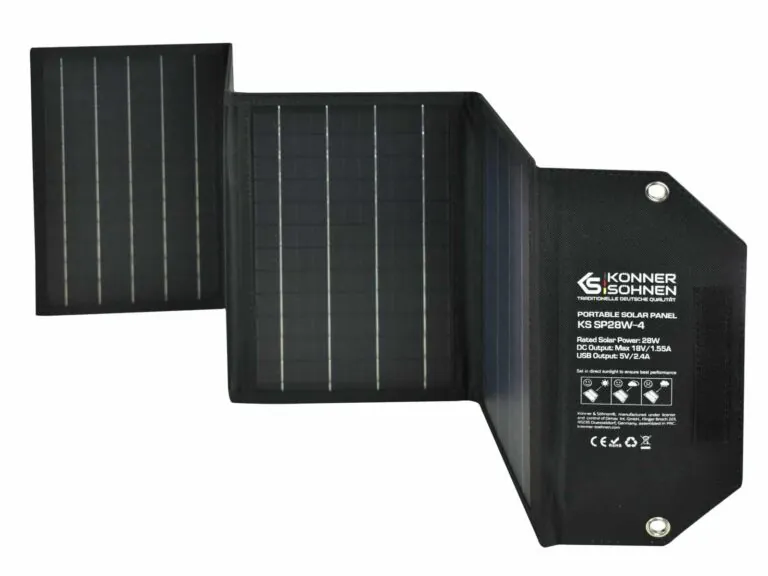 Könner & Söhnen kaasaskantav päikesepaneel KS SP28W-4