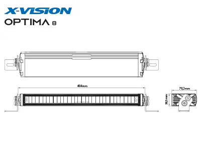 X-VISION OPTIMA 8 lisatuli