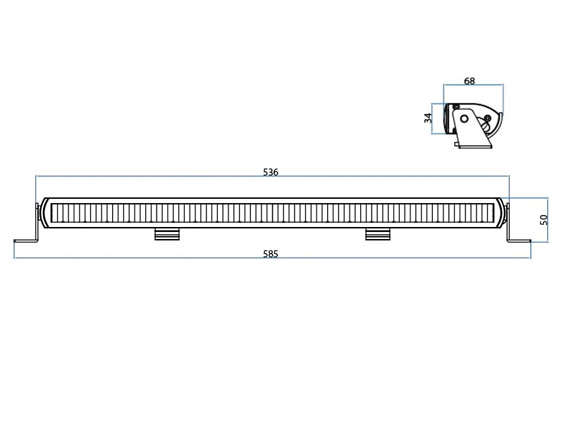 BFL Frameless Slim lisatuli