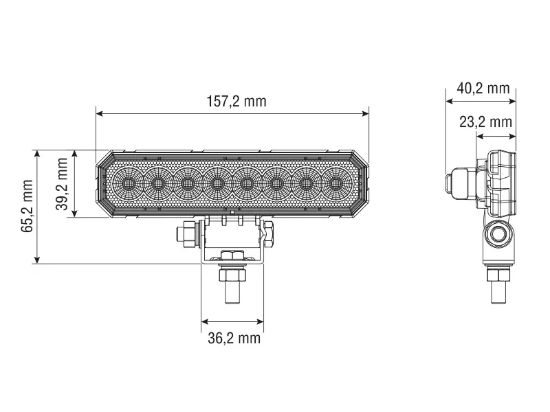 BULLBOY PROLINE SLIM LED töötuli 2000 lm 2 BULLBOY PROLINE SLIM LED töötuli 2000 lm