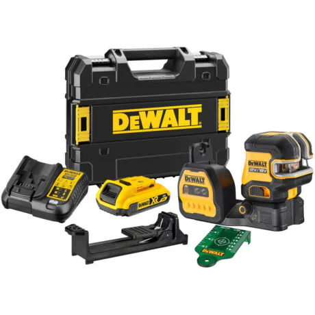 DeWalt DCE825D1G18-QW roheline ristjoonlaser kuni 50m