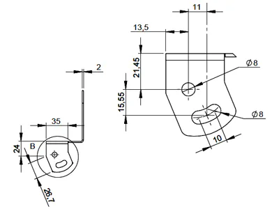 Lisatule raam X-Vision Optima 12 lisatulele