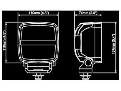 NORDIC LIGHTS LED töötuli 3200 lm