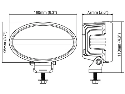 NORDIC LIGHTS LED töötuli 3600 lm