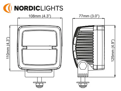NORDIC LIGHTS LED töötuli 1350 lm