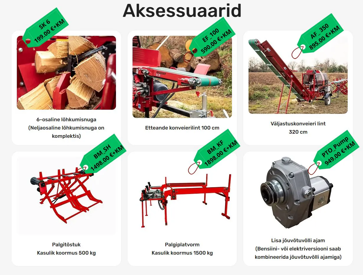 Brugger bensiinimootoriga halumasin SA48 Pro Brugger bensiinimootoriga halumasin SA48 Pro