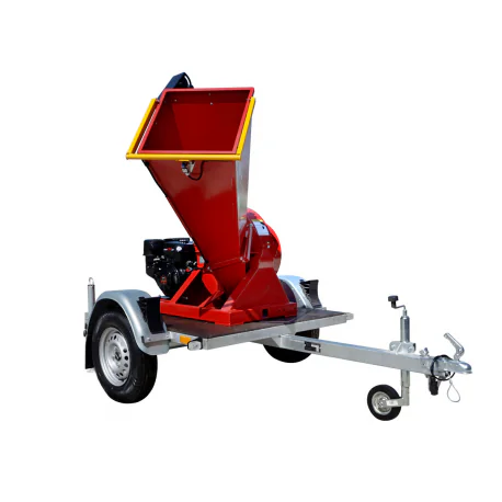 Bensiinimootoriga oksapurustaja RTS-630 koos haagisega