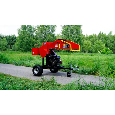 Bensiinimootoriga puiduhakkur RS-120 järelveetav