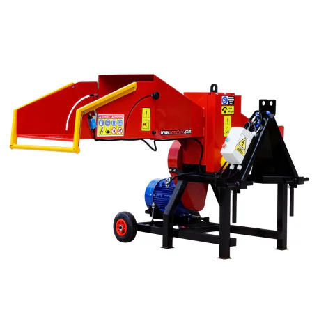 Elektrimootoriga puiduhakkur RE-120 7.5 kW + PTO