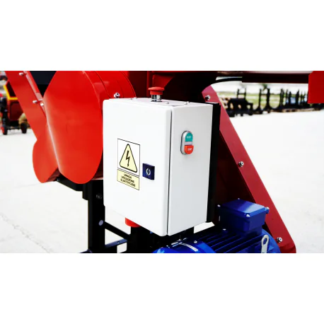 Elektrimootoriga puiduhakkur RPE-120 koos lintkonveieriga 3 m